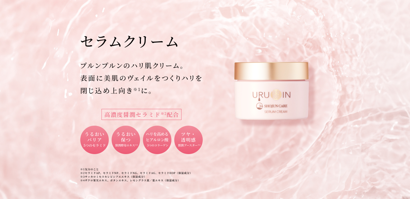 URUOIN,醤潤,セラミド